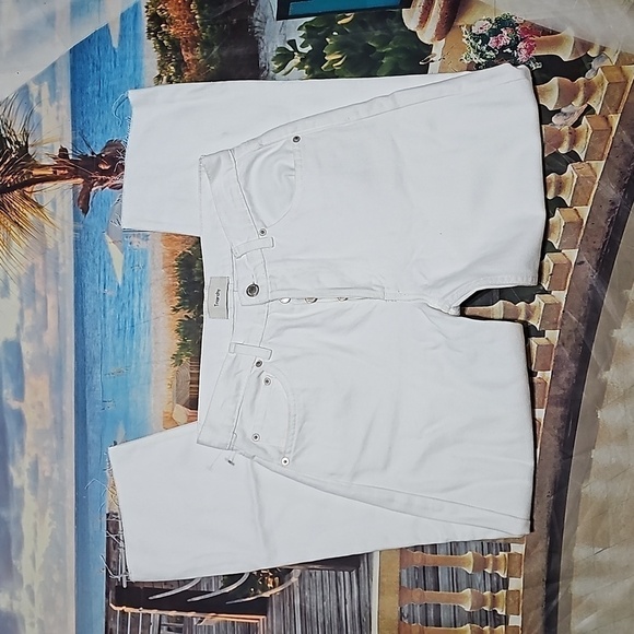 Triarchy 5 Button Raw Hem‎ High Rise Crop Jeans Size 27 - Picture 1 of 8